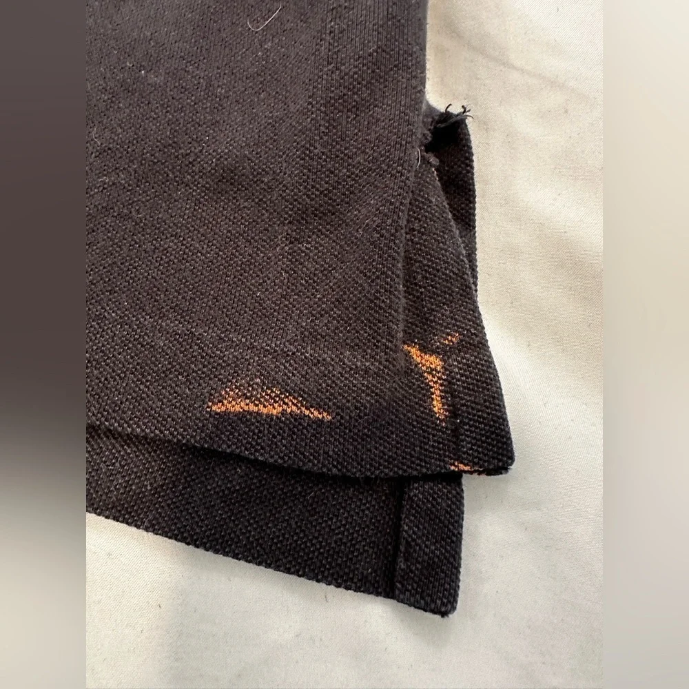 Vintage 90s Polo Ralph Lauren Mens Sz: XXL Black Polo Top. Red Pony.